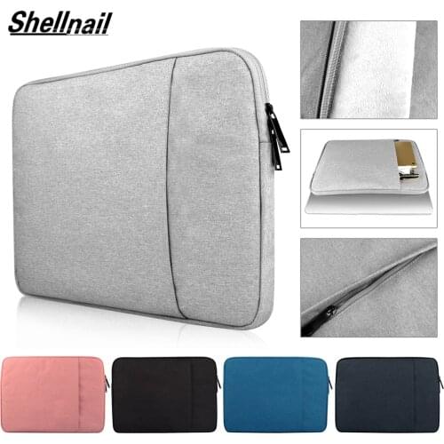 Shellnail Laptop Bags Sleeve Case For Laptop 11",13",14",15,15.6 inch,Bag For Macbook Air Pro 13.3",15.4",Free Drop Shipping