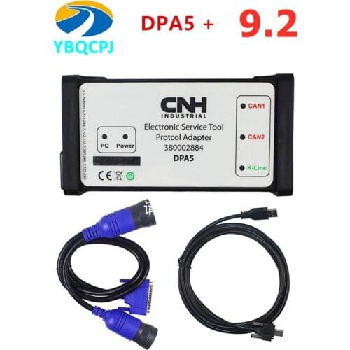 DPA5 for Holland Electronic Service Tools(CNH 9.2 / 8.6 engineering Level) +Diagnostic Procedures + CNH DPA5 kit diagnostic tool