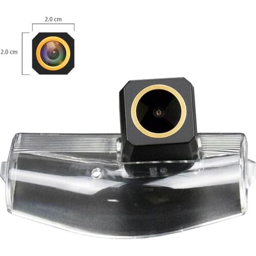 HD 1280 * 720P Car Rear View Reverse Camera for Mazda 2/Mazda 3 from 2007 to 2011 Night Vision Waterproof