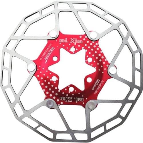 Lightweight Aluminium Alloy Floating Disc Rotor 160mm For MTB