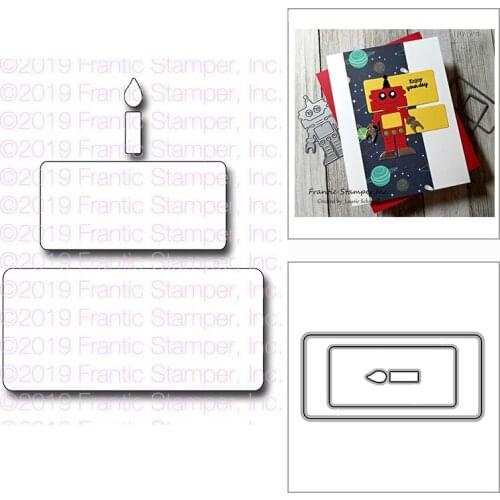 New Yummy Birthday Cake Craft Embossing Mold 2021 Metal Cutting Dies for DIY Decorative Scrapbooking Album Card Making No Stamps