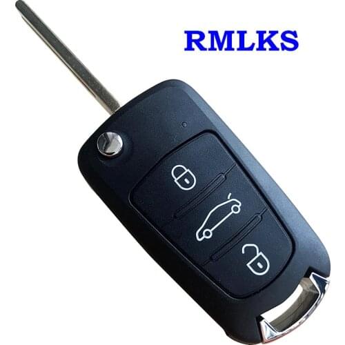 New Remote Folding Key Shell For Great Wall H5 H6 C30 Car Key Cover Uncut Blade Key Blank NO Chips Control Flip Remote Key Case