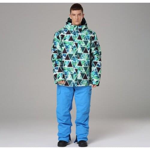 New Outdoor Ski Suit Mens Windproof Waterproof Thermal Snowboard Snow Male Skiing Jacket And Pants Sets Skiwear Skating Clothes