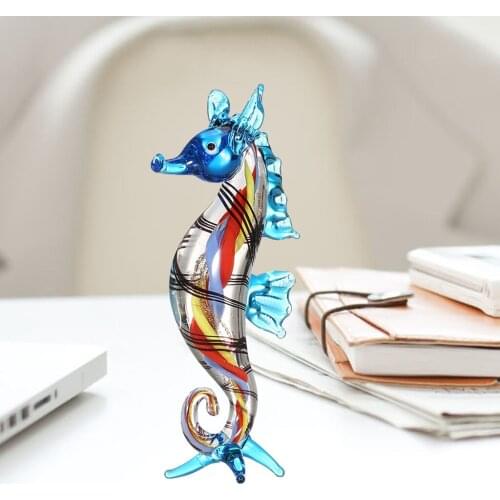 Glass Seahorse Wall Art Inspirational Statue ing Home Office Garden
