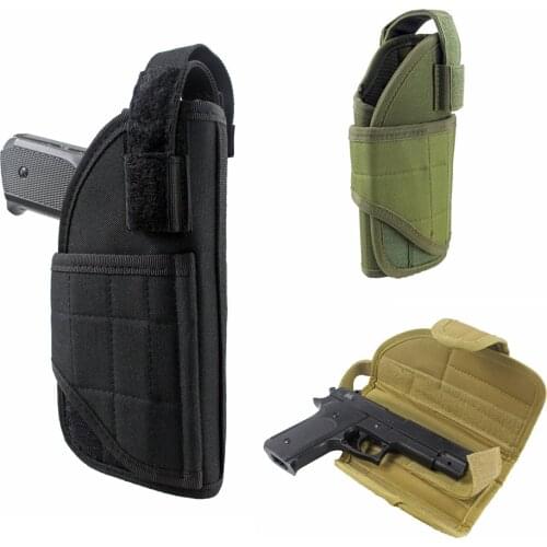 Tactical Molle Gun Holster Belt Multifunctional Pistol Holster Pouch for Universal Handgun Beretta Revolver Glock 19/17/92/96