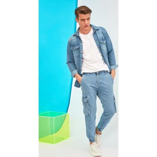 Trendyol Men Loose Fit Cargo Jogger Jeans TMNSS21JE0118
