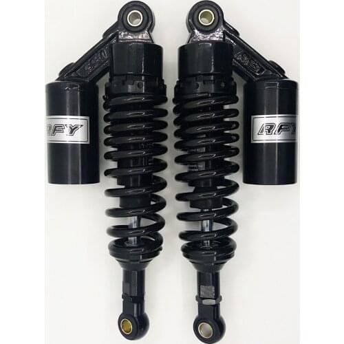 7mm Spring Universal 265mm 280mm 300mm Motorcycle Shock Absorber for HONDA YMAHA SUZUKI Kawasaki black