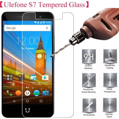 Ulefone S7 Tempered Glass 9H 2.5D 100% High Quality Screen Protector Film For Ulefone S7 Mobile Phone Glass Protective Flim
