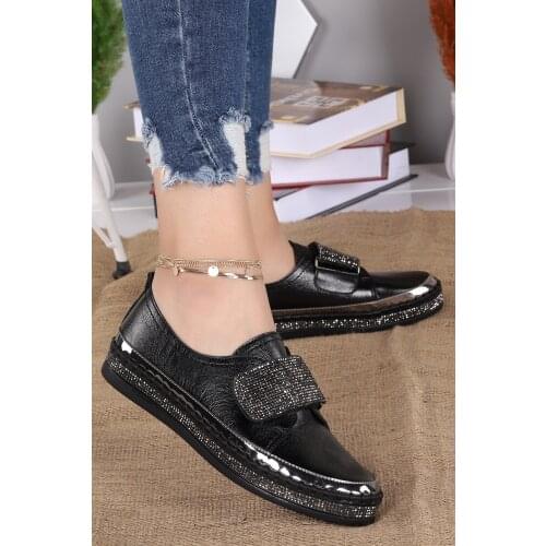 Woggo Pnt 302013 Velcro Daily with Stone for Women Shoes