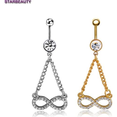 1Pc Hot Trendy 8 Design Navel Piercing Nombril Sunglasses Belly Button Rings Sexy Belly Piercing Ombligo Navel Piercings