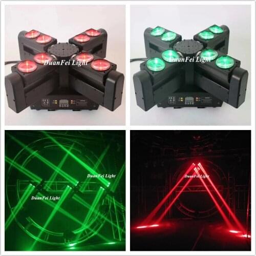 10PCS High brightness moving head led beam 8x12w rgbw 4in1 led moving head super beam light