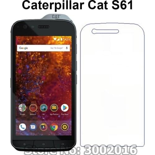 2PC Tempered Glass for Caterpillar Cat S61 LCD Screen Protector 9H Explosion-proof Protective Film for Cat S61 pelicula de vidro