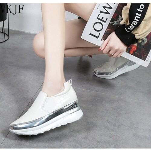 2021 Spring Fashion Women Sneakers Casual Shoes Ladies Trainers Flats Platform Woman Baskets Femme Dames Deportivas Mujer