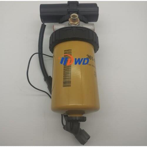 349-1063 12V Fuel Pump for Caterpillar Tractor Backhoe Loader 414E 416F 420F 422E 422F 424D Engine 3054 3054B