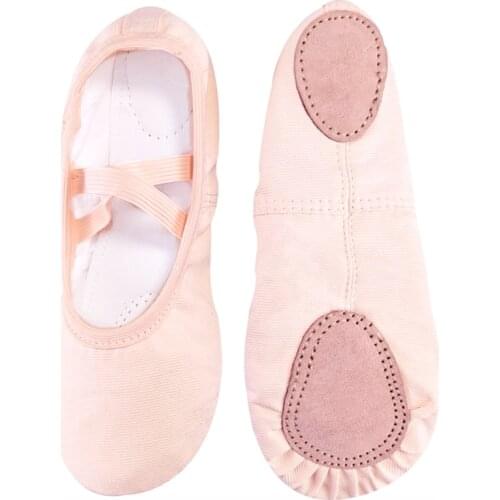 Ballet Slippers For Girls Classic Split-Sole Canvas Dance Gymnastics Yoga Ballet Shoes Flats Kids Dance shoe Women Ballerina