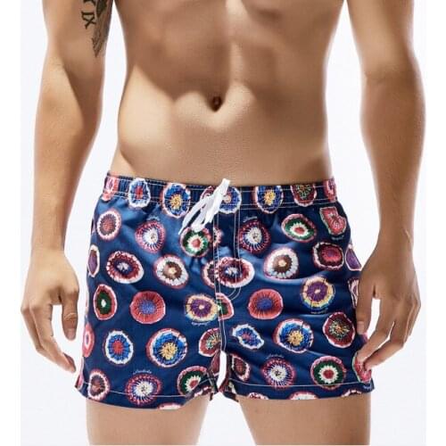 SEOBEAN Brand Men Beach Board Shorts Mens Swimwear Shorts Print Male Bermuda Surfing Swim Short Sea Beachwear Holiday Boardshort
