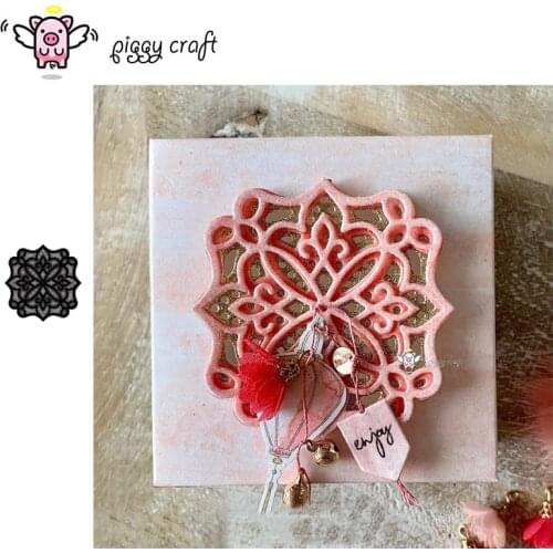 Piggy Craft metal cutting dies cut die mold 3D Irregular shape frame Scrapbook paper craft knife mould blade punch stencils dies