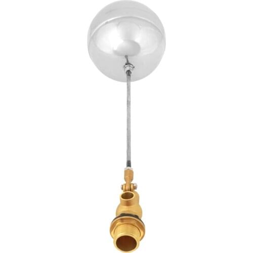 G3/4" DN20 Male Thread Water Sensor Float Adjustable Stainless Steel Floating Ball Home Improvement