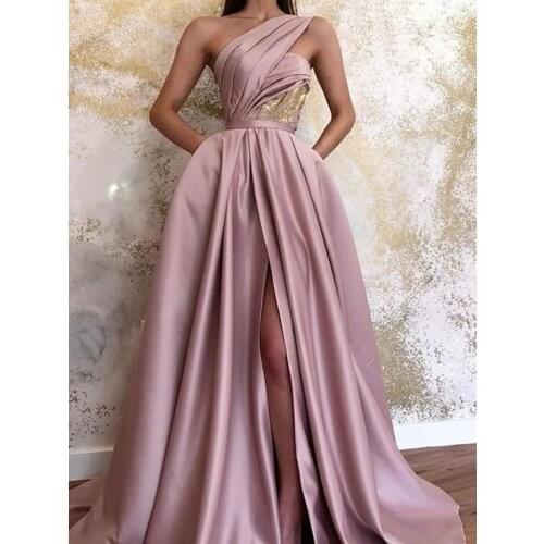 JCLPPJYCJYX Womens One Shoulder Evening Dresses