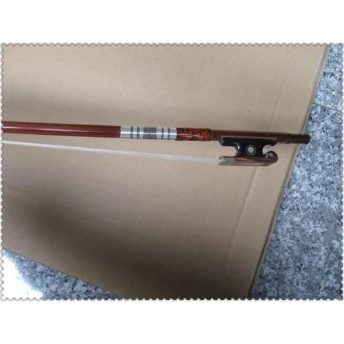 Quality violin horn frog violin bow , color shell violin bow 4/4
