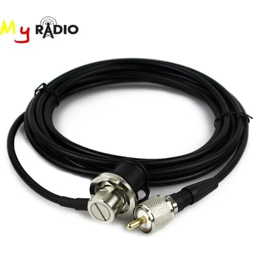 NAGOYA RC-ECH-316 Antenna Cable 5 Meter RG-316 Cover Extension Coaxial Cable for YAESU ICOM KENWOOD Mobile Radio Antenna Cable