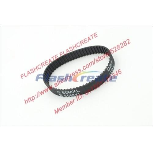 POWGE B60 MXL Synchronous Belt Teeth 60 Width 6.35mm Bength 121.92mm MXL Rubber Closed-Loop Timing Belt B60-MXL