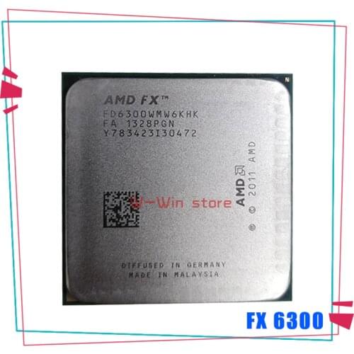 AMD FX-Series FX6300 3.5GHz SIX-Core CPU Processor FX 6300 FD6300WMW6KHK 95W Socket AM3