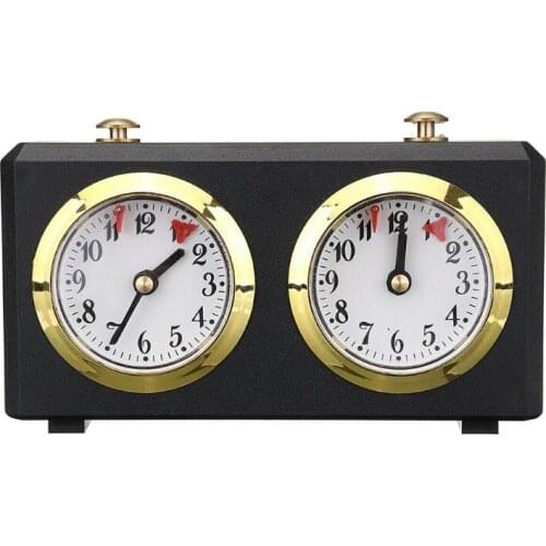 Chess Timer, Professional Chess Clock Game Timer Analogue Clock Chess Timer I-GO