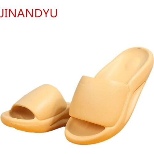 Unisex Eva Platform Shoes Summer Slippers for Woman Men Casual Bathroom Shoes Women House Slippers Fashion Beach Shoes Sandals
