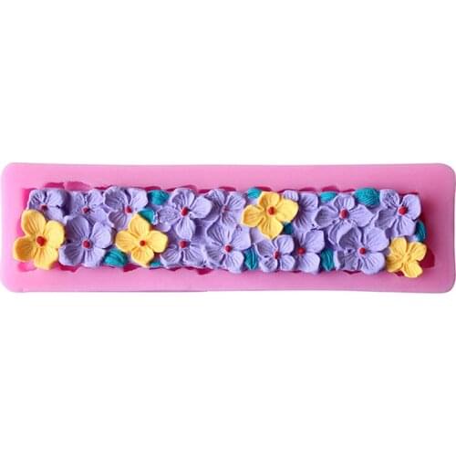 Flower Silicone Mold for Fondant Cake Decorating Resin Mold Fondant Cake Mold Cake Decorating Tools