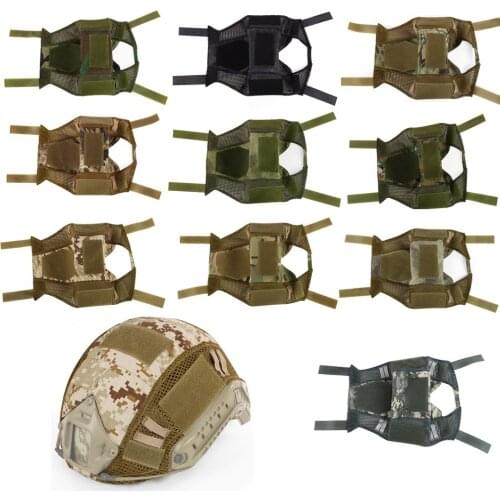 Tactical Helmet Cover Airsoft Paintball Military Wargame Gear CS FAST Helmet Cover for BJ/PJ/MH Style Helmet