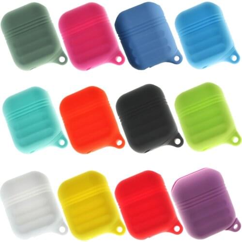 Tpu Silicone Bluetooth Wireless Earphone Case For AirPods Protective Cover Skin Accessories for Apple Airpods Charging Box