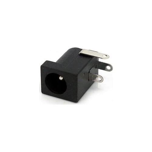 YYT High temperature resistance High quality DC-005 Three-legged DC power socket DC005 5.5*2.1/2.5mm Universal power socket