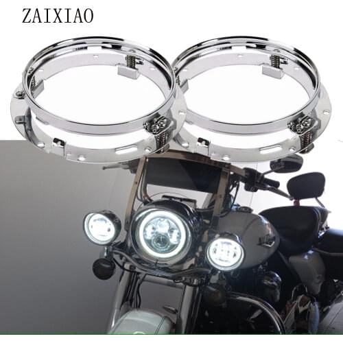 ZAIXIAO Motorcycle Headlight Mounts