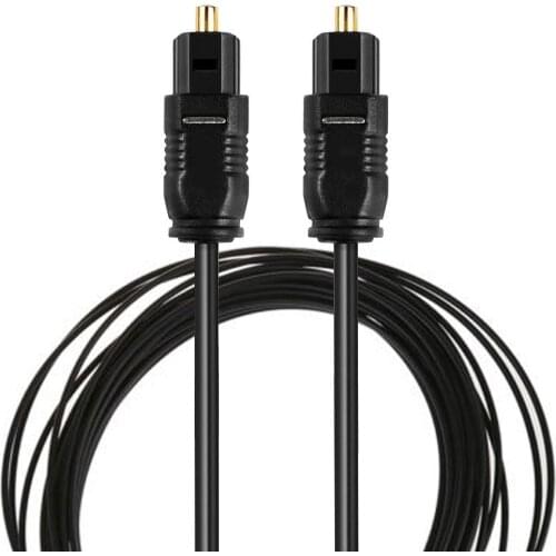 1/1.5/2/3/5/10m Optical Digital Audio Cable Toslink Cord for Xbox Blueray PS3 Digital Transmission Stable Tight Connection