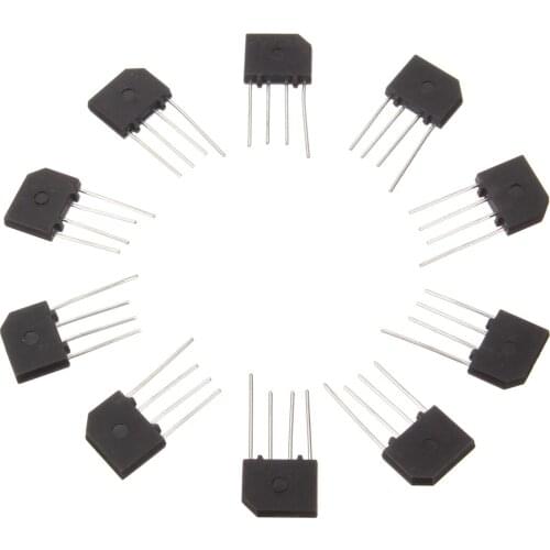 10PCS 3A 1000V KBP307 diode bridge rectifier KBP 307 power diode electronica componentes
