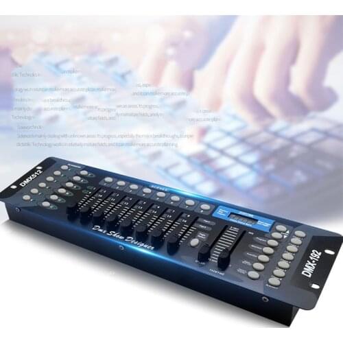 192 DMX Controller Professional DMX 512 Console Stage Lighting Moving head Led Par Controller DMX Show Stystem