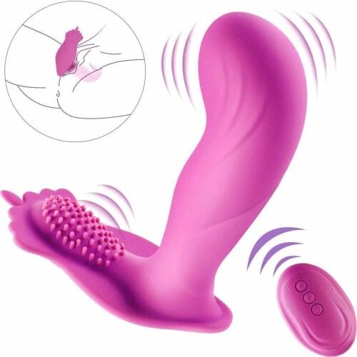 7 Women Best Fashion Gift Toy Butterfly And Ating Wearable Remote Usb Charged Wireless Control Butterfly Vib And Rator Toys