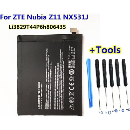 New Li3829T44P6h806435 Battery for ZTE Nubia Z11 NX531J / M2 Play NX907J / M2 Lite / M2 Youth Edition 3000mAh High Quality