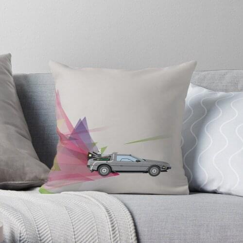 Back to the Future Throw Pillow Cushion Cover Polyester throw pillows case on sofa home living room car seat decor 45x45cm