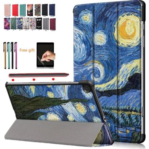 P610 Case for Samsung Galaxy Tab S 6 S6 Lite 10.4" 2020 SM-P610 SM-P615 Tablet Magnet Case P610 P615 Lite S6 Trifold Stand Cover