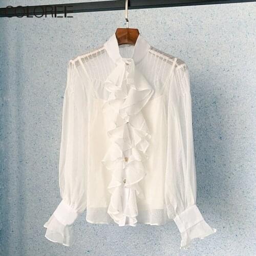 COLOREE Long Blouses