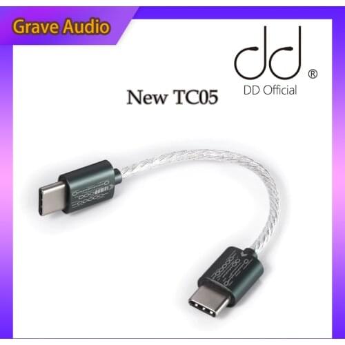 DD ddHiFi All-New Upgraded TC05 TypeC to TypeC Data Cable, Connect USB TypeC Decoders /Music Players with Smartphones/Computer