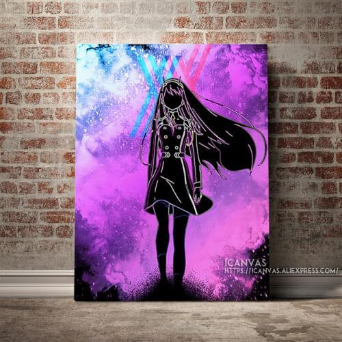 DARLING in the FRANXX 002 art Decoration Prints Home Decor Canvas Living Kids Room Bedroom Painting Wall Art Studio Poster