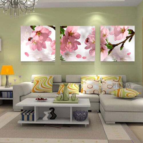 Flowers Canvas Painting Wall Art Canvas Prints Modern Wall Paintings for Living Room Home Decorative Pictures No Frame HY62