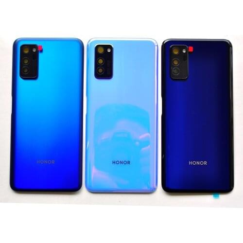 ZUCZUG New Rear Housing For Huawei Honor View 30 V30 Pro Battery Cover Back Case With Camera Lens+Adhesive V30 carcasa trasera