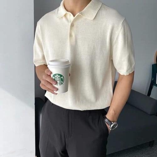 Lihahafang Short Sleeve Polos For Men