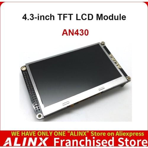 ALINX AN430: 4.3" TFT LCD Screen Module for FPGA Board