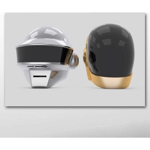 Music Daft Punk Singer helmet Wall Art Posters Canvas Prints Artwork paintings for Living Room Decor
