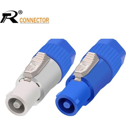 New Waterproof SpeakON Male Plug PowerCON Type A NAC3FCA+NAC3MPA-1 Chassis Plug Panel adapter 4 Pin Powercon Speaker Connector